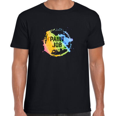 Paint Job Rainbow Logo Tee Thumbnail