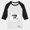 T137 Adult Raglan Baseball T-Shirt Thumbnail